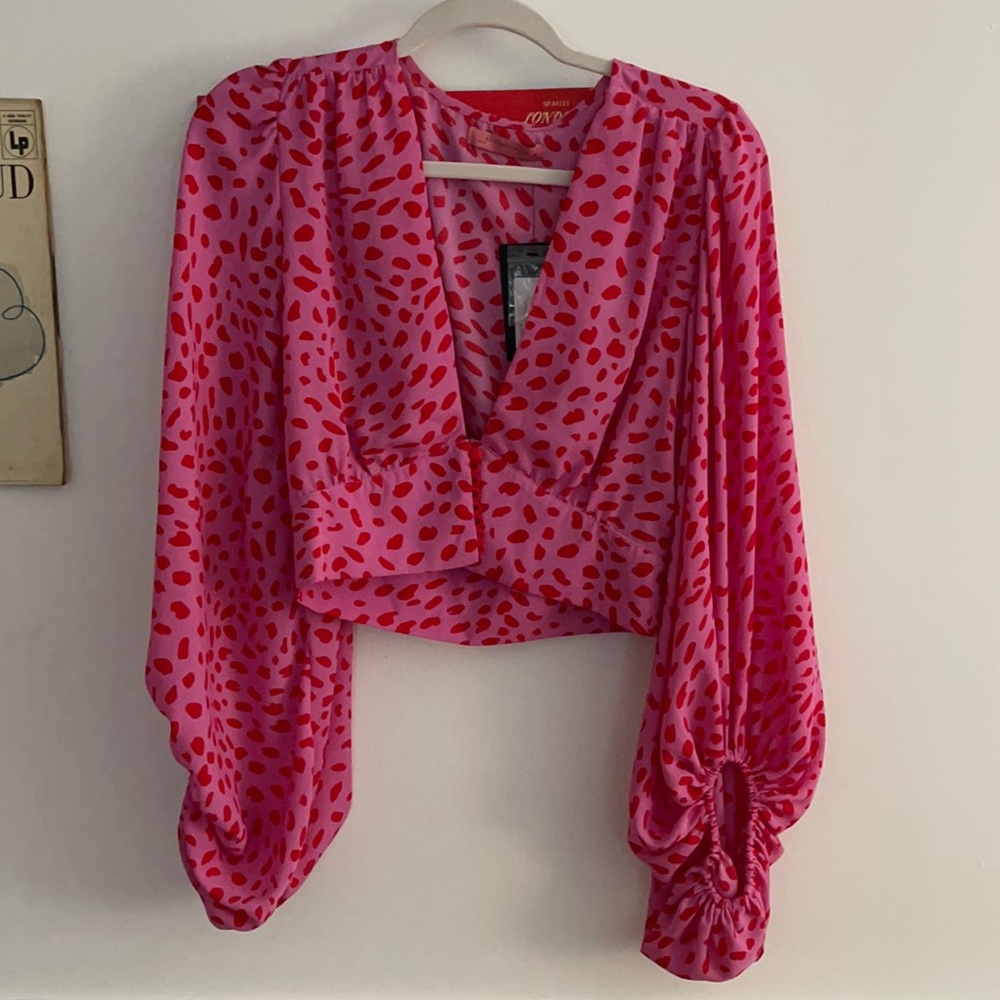 Crop top blouse